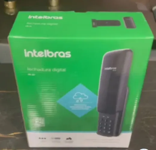Fechadura Digital Para Uso Interno e Externo FR 10 Preto Intelbras