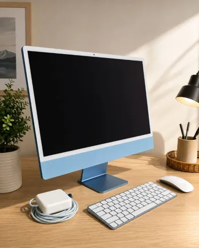 iMac Blue M1 512gb Sem Detalhes