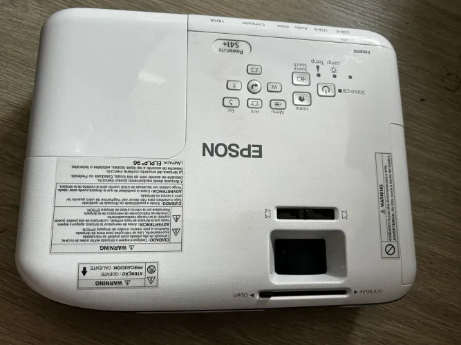 Vídeo Projetor Power Lite S41+ semi-novo Branco/3300 lumens