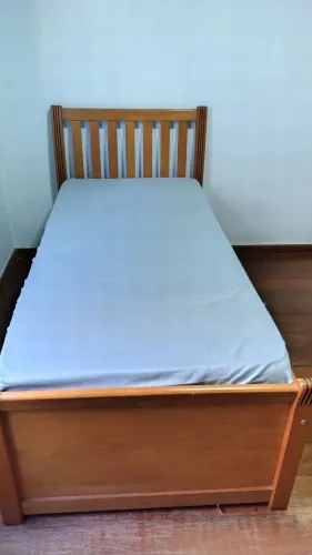 Bi Cama de Madeira Maciça Super Nova