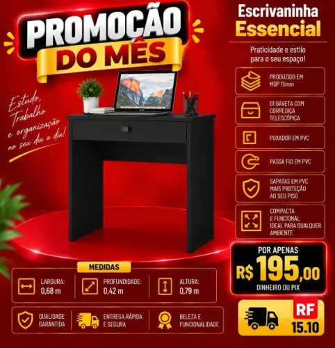 Escrivaninha (Pague na entrega)