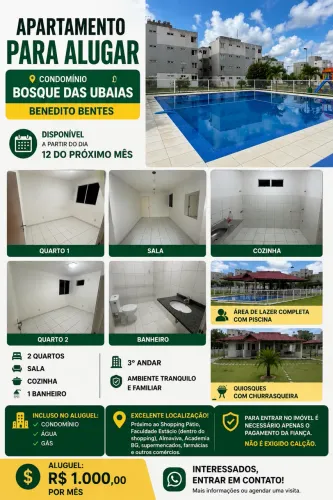 Apartamento para alugar