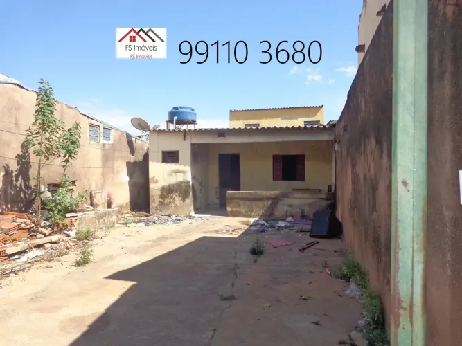 QR 323 Ótimo Lote 126 m² com Casa de 2 Quartos em Samambaia Sul - DF