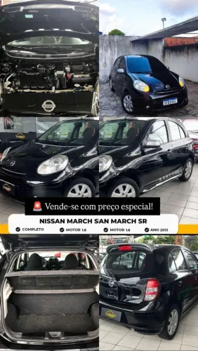 Nissan March SR 1.6 16V Flex Fuel 5P 2013
