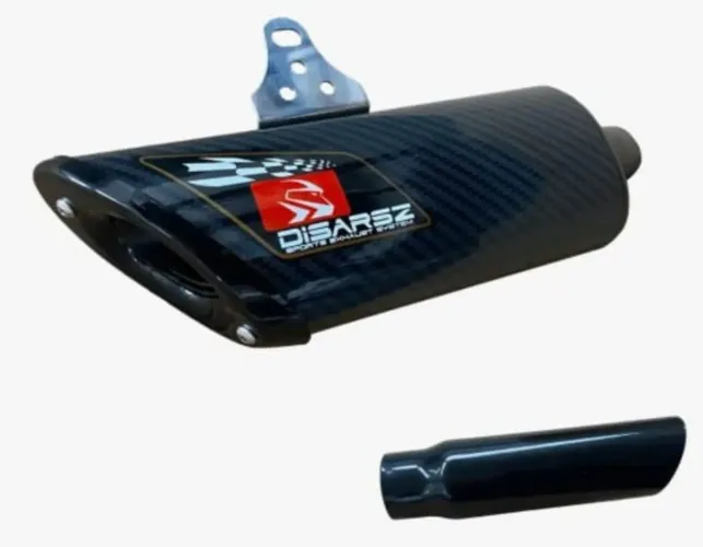Ponteira esportiva para kawasaki 250, 300 e 400, da Disarsz!