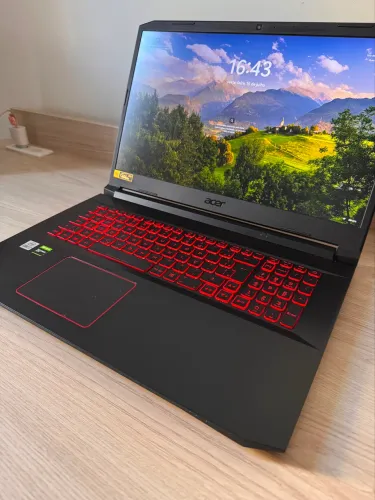 Notebook Gamer Acer Nitro 5 - Intel Core i7, Ssd 512gb, RAM 8gb, Gtx 1650