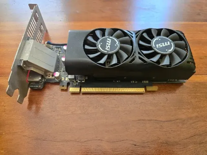 Placa de Vídeo MSI GeForce GTX 1050 2GT LP - 2GB GDDR5