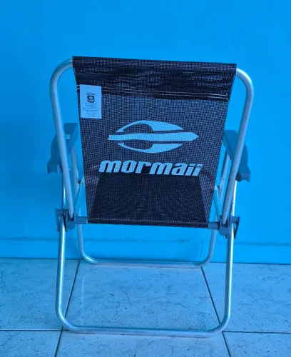 CADEIRA DE PRAIA MORMAII EM ALUMÍNIO