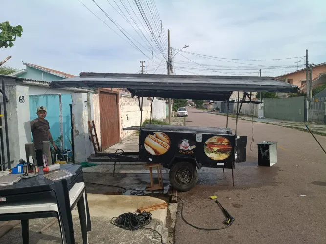Carrinho de lanche food truck
