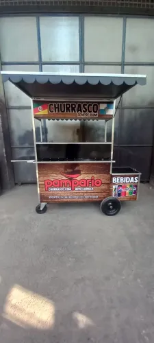 Barraca para churrasco