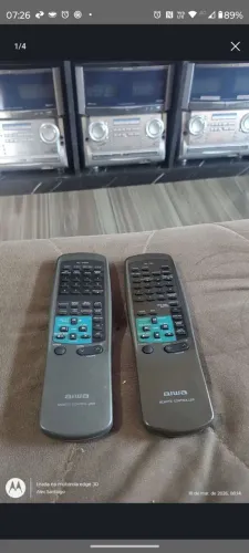 1 Controle remoto Aiwa NSX MK II F9 F15 S94