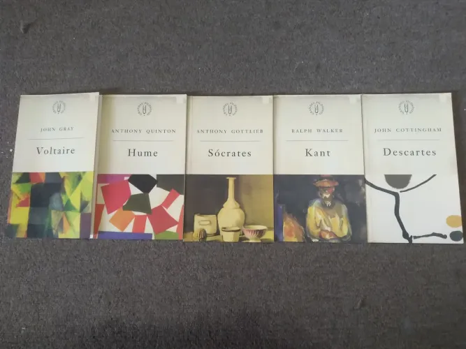 (RESERVADO) LIVROS GRANDES FILÓSOFOS 