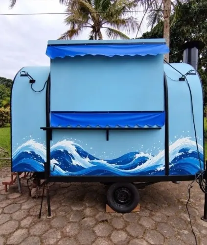 Trailer Food Truck - Pronto para trabalho !