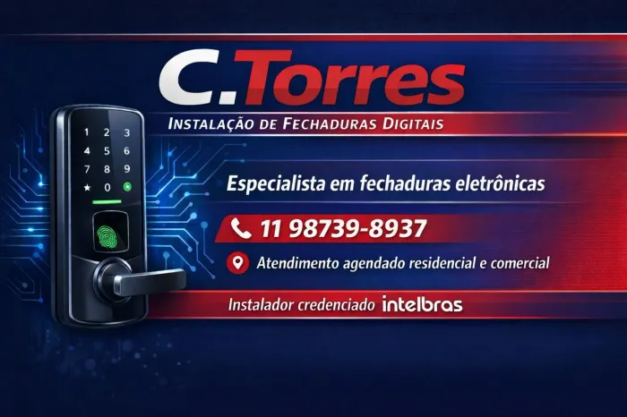 Instalação de Fechaduras eletrônicas