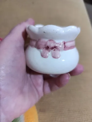 Mini vaso em porcelana 