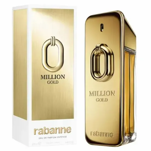 Perfume Million Gold Intense Rabanne Eau de Parfum Masculino 200ml