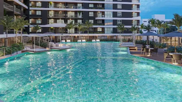 Lançamento de Apartamentos de 3 e 4 Quartos em Condomínio Club a 300m do Mar