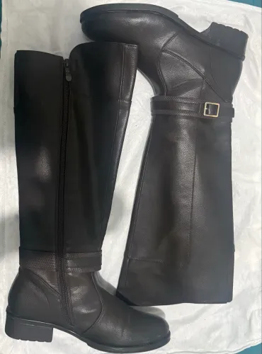 Bota montaria couro