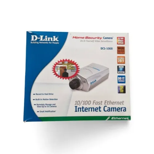 Câmera De Segurança D-link Dcs-1000 Antiga Para Colecionador