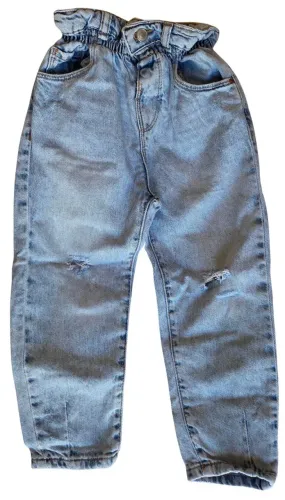 Calça Jeans Rasgada Zara - tam 3-4 (104 cm)