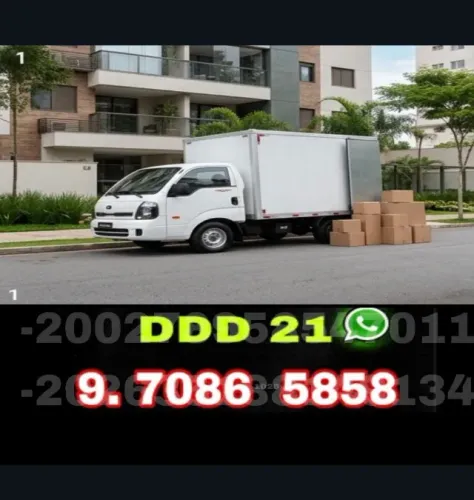 Frete, Mudanças com Disponibilidade Imediata