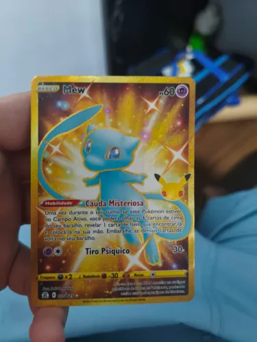 Carta mew em perfeito estado