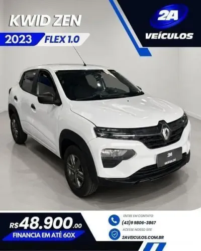 Renault Kwid Zen 1.0 Flex 12V 5P Mec. 2023