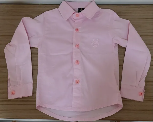 Camisa Social Infantil / Manga Longa ( Menino )
