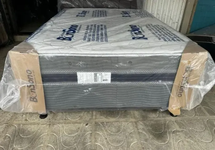 CAMA DE CASAL COM MOLA ENSACADA EM PROMOÇÃO ?