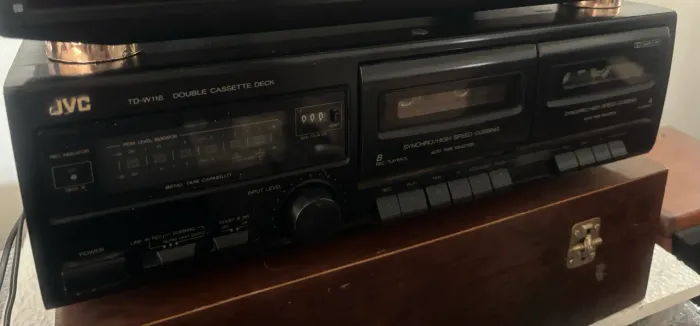 Tape deck duplo JVC TD-W118