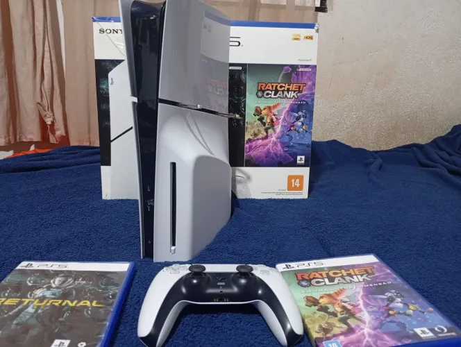 Play 5 slim com NF e caixa manual
