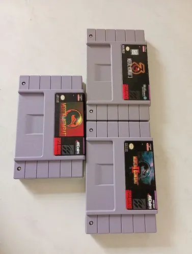 Mortal Kombat 123 originais Super Nintendo
