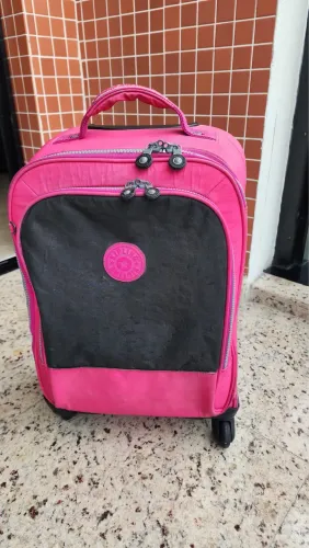 Mala Kipling Rosa Original - 10 kg