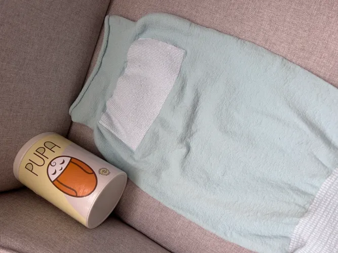 Charutinho Swaddle da Marca Pupa - Tamanho M