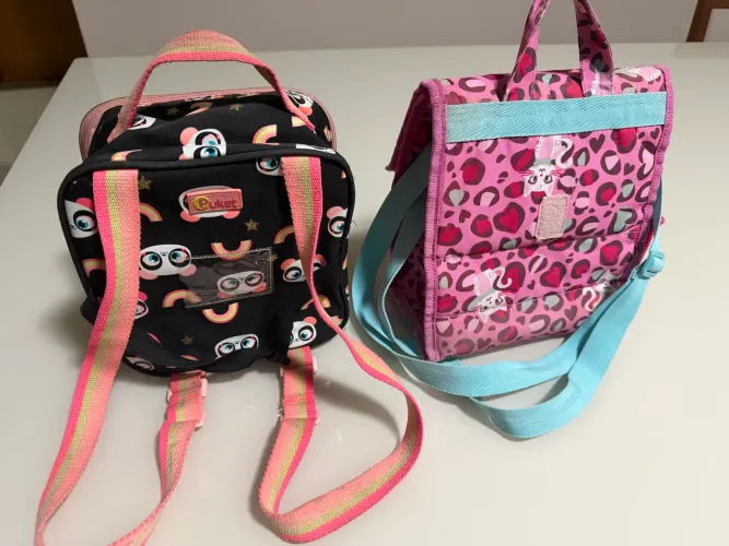 2 lancheiras térmicas Puket + pochete