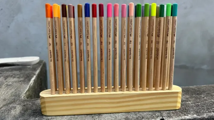 lápis de cor faber-castell supersoft 36 cores madeira faberCastell