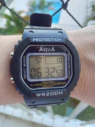 RELOGIO AQUA BATERIA