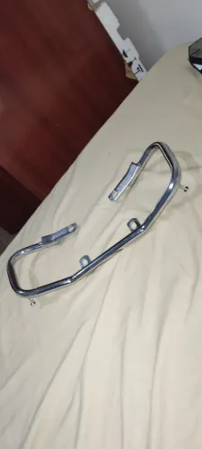 Alça CROMADA (modelo tradicional) para HONDA CG