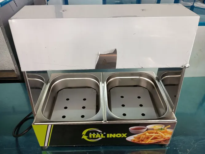 Conservador de Frituras 2 Cubas 220V - Ital Inox
