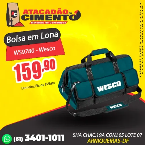 Bolsa em Lona WS9780 - Wesco