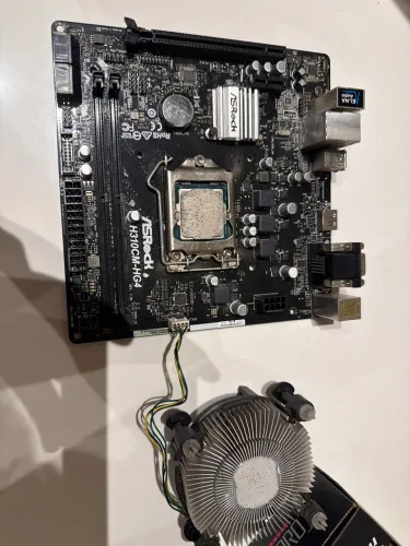 Placa mãe e processador