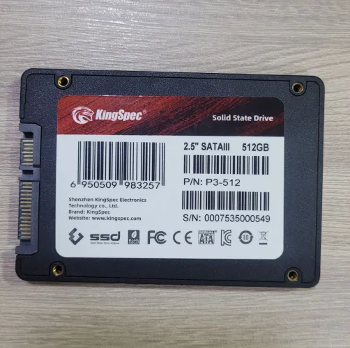 SSD SATA 512 GB