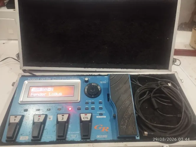 Pedaleira Roland GR55+Case+Gk3