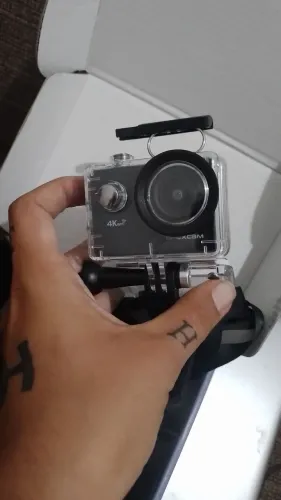 Camera de Ação 4k 20mp / perfeito para motovlog ou bike