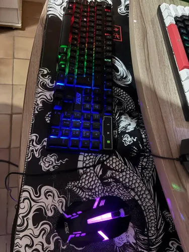 Kit teclado e mouse gamer AITEK