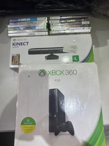 X Box 360 Original + Kinect 2 controles