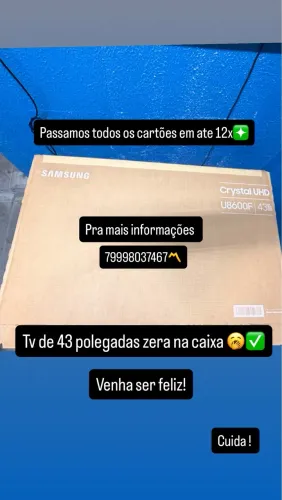 Tv Samsung 43 polegadas