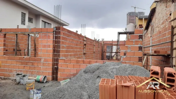 Sobrados Novos em construção, Vila Campesina, Osasco, São Paulo.