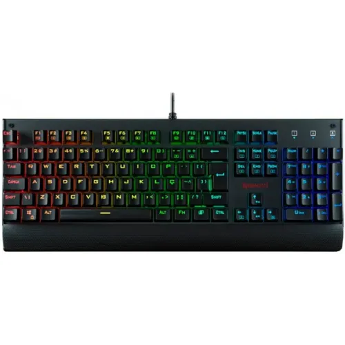 TECLADO MECANICO GAMER REDRAGON KALA RGB SWITCH BROWN ABNT2 K557RGB NOVO LACRADO!