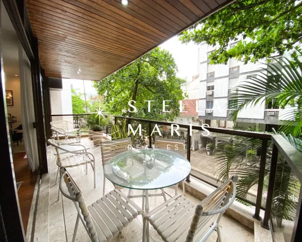 Ipanema, Quadrilátero nobre, Rua Redentor, Apartamento duplex com varandão incrível, 4 qua